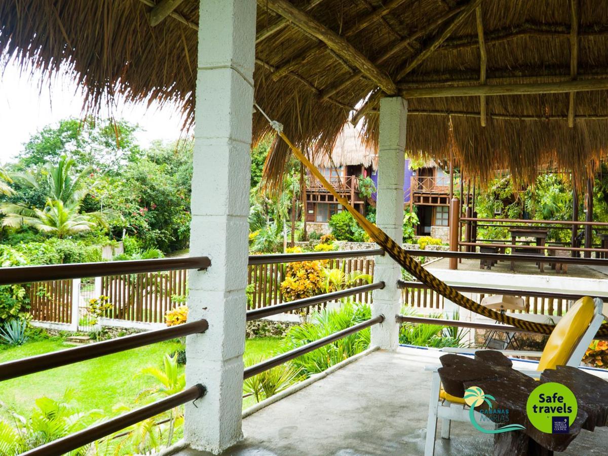 Cabanas Marias Lakefront Hotel Bacalar Exterior foto